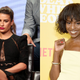 L to R: Lea Michele (Frederick M. Brown) and Samantha Marie Ware (Gregg DeGuire) (Getty)
